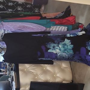 Floral long sleeve dress